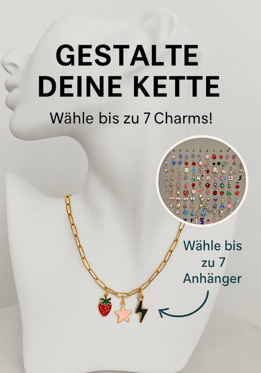 ✨ Kreiere deine eigene Kette – mit deinen Wunsch-Charms